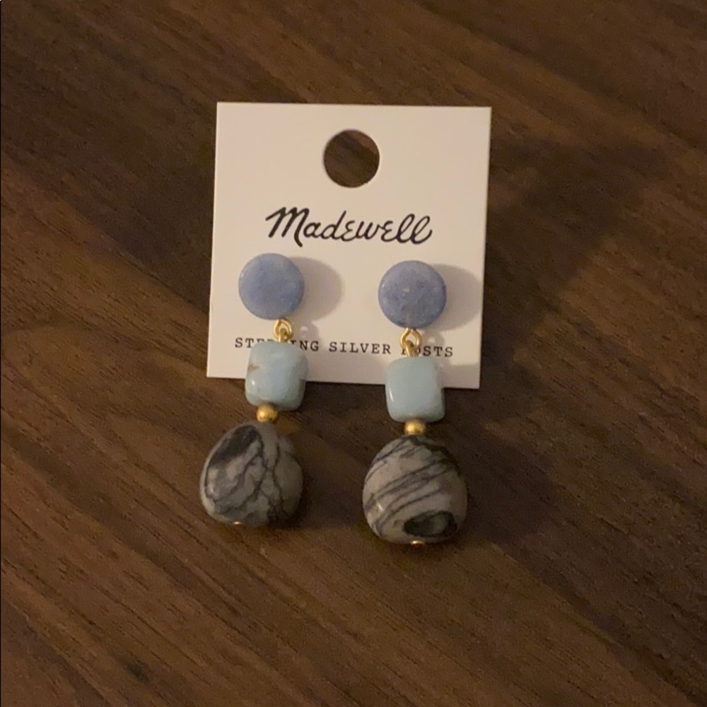 NWT Madewell Stone earrings